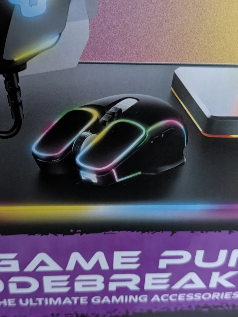RGB Gaming Keyboard with Multicolor Backlight